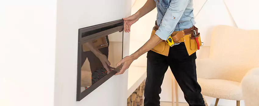 Metal Fireplace Installation in Sevierville, Tennessee