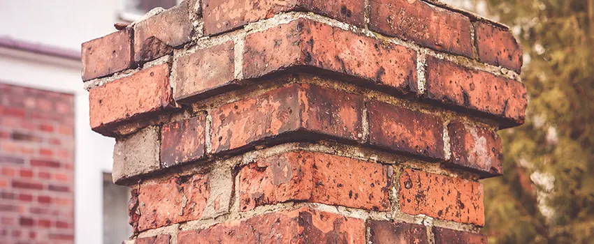 Cracked Chimney Bricks Repair Cost in Sevierville, Tennessee
