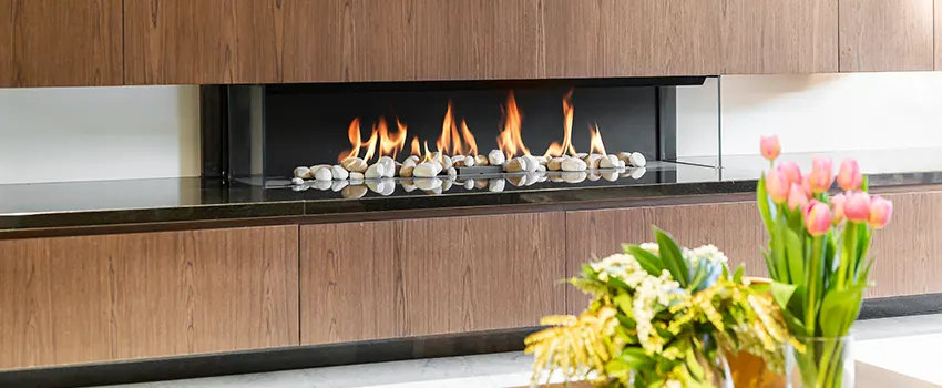 Double-height Fireplace Design Refurbishment in Sevierville, Tennessee