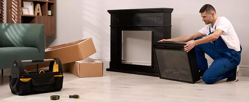 Old Rusted Metal Fireplace Repair And Replacement in Sevierville, TN